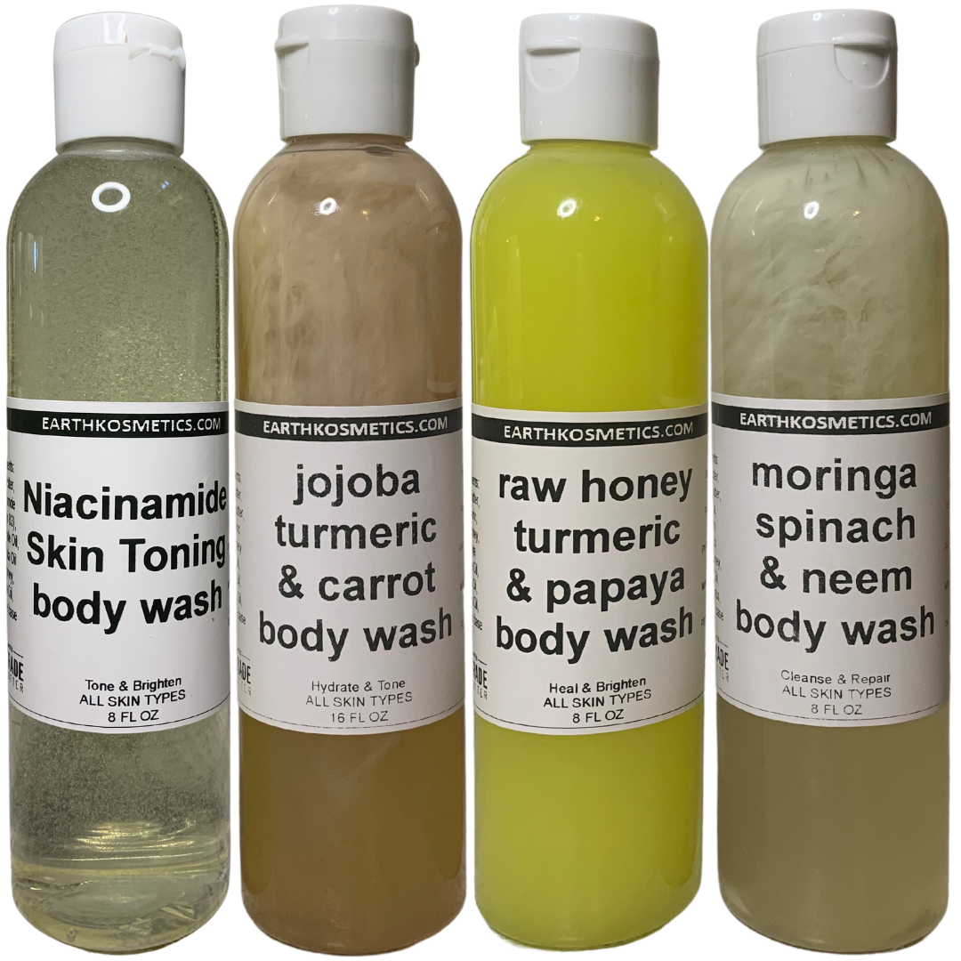 The Body Wash Quadfecta – EarthKosmetics